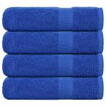 Prosoape de mâini, FROGN, 4 buc., albastru, 50x100 cm, 360 g/m² GartenMobel Dekor