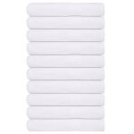 Prosoape de saună, FROGN, 10 buc., alb, 80x200 cm, 360 g/m² GartenMobel Dekor