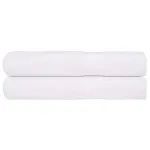 Prosoape de saună, FROGN, 2 buc., alb, 80x200 cm, 360 g/m² GartenMobel Dekor