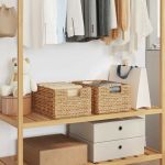 Coșuri de depozitare 2 pcs natural 38 x 28 x 15 cm GartenMobel Dekor