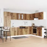 Dulap de bucătărie cu ușă Kalmar Lemn vechi 80 x 46 x 81,5 cm GartenMobel Dekor