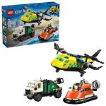 LEGO Avion, autospecială de service și aeroglisor în versiuni adaptat Quality Brand