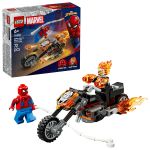 LEGO Omul Păianjen vs Călăreţul fantomă pe motocicletă Quality Brand