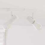 Spot de tavan Alb 26 x 6,5 x 11,5 cm Metal GartenMobel Dekor