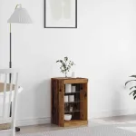 Bufet LED Lemn vechi 41 x 37 x 67 cm Lemn compozit GartenMobel Dekor