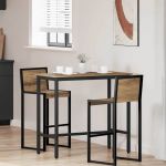 masă Stejar Artizanal 100 x 50 x 100,5 cm GartenMobel Dekor