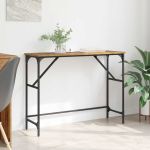 Masă de consolă Lemn vechi 100 x 32 x 75 cm Lemn compozit GartenMobel Dekor