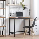 masă Lemn vechi 100 x 50 x 76,5 cm Lemn ingineresc și oțel GartenMobel Dekor