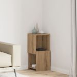 Dulap de colț Alb 30,5x30x65cm Lemn compozit GartenMobel Dekor