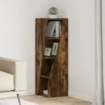 Dulap de colț Alb 32x32x102cm Lemn compozit GartenMobel Dekor