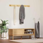 Bancă de hol Maroniu cerat 115 x 40 x 45 cm Lemn de pin masiv GartenMobel Dekor