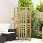 Ecran de intimitate Maro miere 121 x 180 cm Lemn de pin masiv GartenMobel Dekor