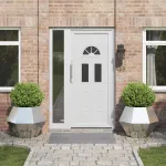 Jardinieră 2 pcs Argintiu 75 x 75 x 60 cm Oțel Galvanizat GartenMobel Dekor