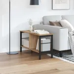 Raft pentru cărți Stejar Artizanal 82 x 32 x 47 cm GartenMobel Dekor