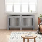 Capac pentru radiator Gri Sonoma 152 x 19 x 81,5 cm GartenMobel Dekor