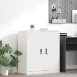 Dulap de depozitare Alb 80 x 40 x 90 cm Oțel Laminat la Rece GartenMobel Dekor
