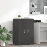 Dulap de depozitare Negru 60 x 40 x 90 cm Oțel Laminat la Rece GartenMobel Dekor
