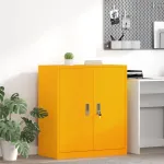 Dulap de depozitare cu depozitare Galben muștar 80 x 40 x 90 cm GartenMobel Dekor