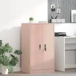 Dulap de depozitare Roz 60 x 40 x 90 cm Oțel Laminat la Rece GartenMobel Dekor