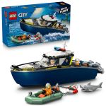 LEGO Urmarire cu barca de politie Quality Brand