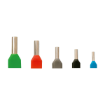 Terminale izolate cu capat dublu, sectiune transversala 2x1.0mmp, 500buc/set PKY-22010 SafetyGuard Surveillance