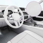 Folie auto, alb mat, 100x150 cm GartenMobel Dekor