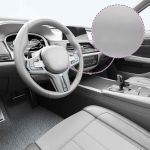 Folii auto 4D, 2 buc., argintiu, 100x150 cm + 50x150 cm GartenMobel Dekor