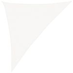 Pânză parasolar, alb, 3x4x5 m, HDPE, 160 g/m² GartenMobel Dekor