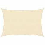 Pânză parasolar, crem, 3,5x5 m, HDPE, 160 g/m² GartenMobel Dekor