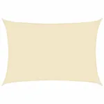 Pânză parasolar, crem, 3,5x5 m, HDPE, 160 g/m² GartenMobel Dekor