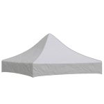 Acoperiș pentru cort de petrecere, alb, 2 x 2 m, 270 g/m²  GartenMobel Dekor