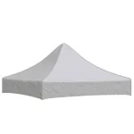 Acoperiș pentru cort de petrecere, alb, 2 x 2 m, 270 g/m²  GartenMobel Dekor