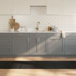 Covor dreptunghiular, negru, 60x300 cm, bambus GartenMobel Dekor