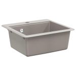 Chiuvetă Gri 470 x 440 mm Granit GartenMobel Dekor