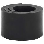 Margine de cauciuc pentru plug de zăpadă negru 120x10x1 cm GartenMobel Dekor