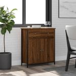 Servantă, stejar maro, 70x30x80 cm, lemn prelucrat GartenMobel Dekor