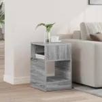 Masă laterală Gri Sonoma 30,5 x 30 x 45 cm Lemn compozit GartenMobel Dekor