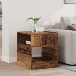 Masă laterală Lemn vechi 40,5 x 40 x 45 cm Lemn compozit GartenMobel Dekor