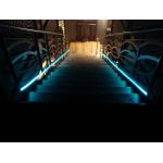 Banda fosforescenta luminoasa autoadeziva glow turquoise latime 2 cm MultiMark GlobalProd