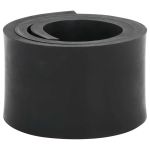Margine de cauciuc pentru plug de zăpadă negru 80x8x1 cm GartenMobel Dekor