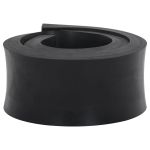 Margine de cauciuc pentru plug de zăpadă negru 80x8x2 cm GartenMobel Dekor