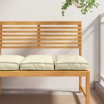 Pernă 2 pcs Crem 40 x 40 x 8 cm Material Oxford GartenMobel Dekor