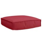 Pernă Roșu Vin 60 x 60 x 12 cm Material Oxford GartenMobel Dekor
