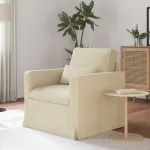 Canapea 60cm Crem Metal GartenMobel Dekor