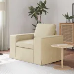 Canapea Crem 102 x 80 x 82 cm Metal GartenMobel Dekor