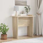 Masă de consolă Stejar Sonoma 93 x 40 x 75 cm Lemn compozit GartenMobel Dekor
