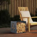 Suport pentru lemne de foc Antracit Oțel laminat la rece GartenMobel Dekor
