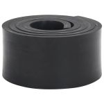 Margine de cauciuc pentru plug de zăpadă negru 180x8x1 cm GartenMobel Dekor