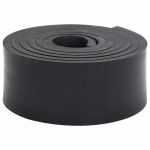 Margine de cauciuc pentru plug de zăpadă negru 250x10x1 cm GartenMobel Dekor