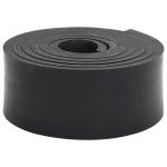 Margine de cauciuc pentru plug de zăpadă negru 300x8x1 cm GartenMobel Dekor